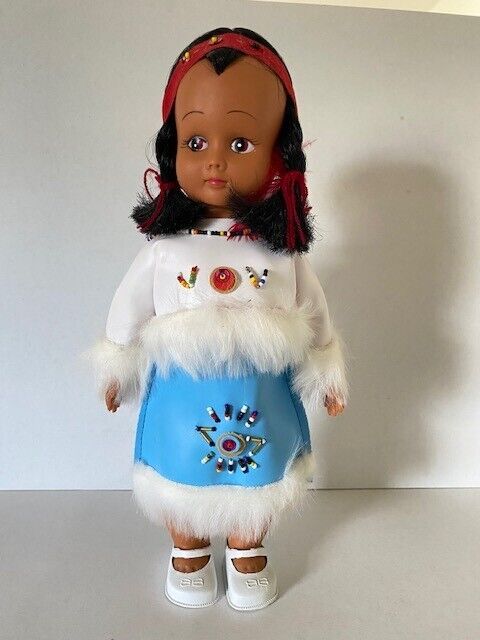 Vintage Native American Indian Doll - 11\
