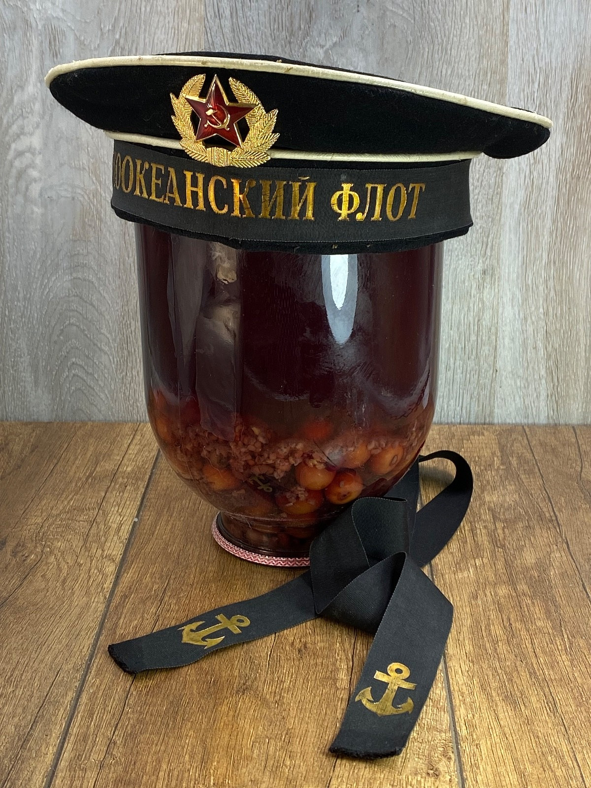VTG Naval Cap  Military Beskozyrka Pacific Fleet Soviet Era