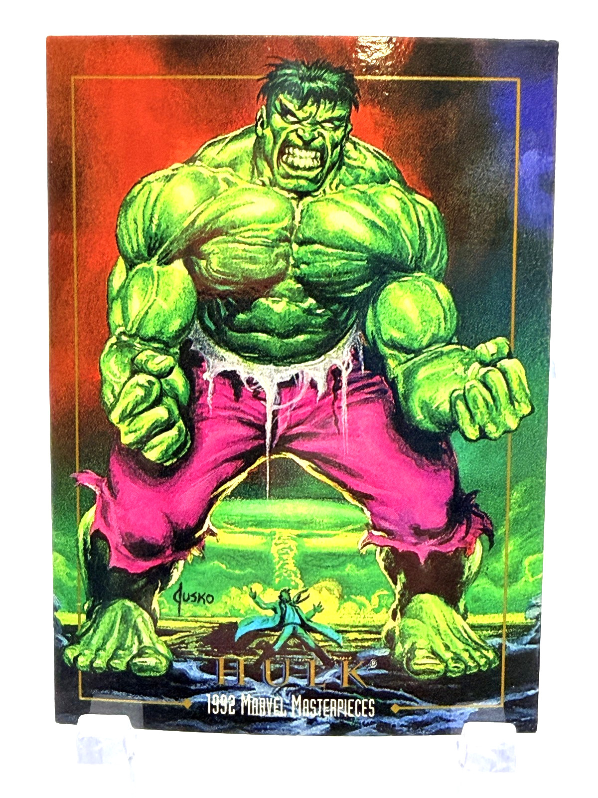 Hulk - 1992 Skybox Marvel Masterpieces #32