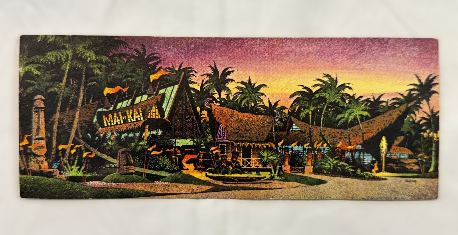 VINTAGE MAI-KAI POLYNESIAN RESTAURANT FORT LAUDERDALE FLORIDA WIDE FORMAT- RARE VINTAGE MAI-KAI POLYNESIAN RESTAURANT FORT LAUDERDALE FLORIDA WIDE FORMAT- RARE