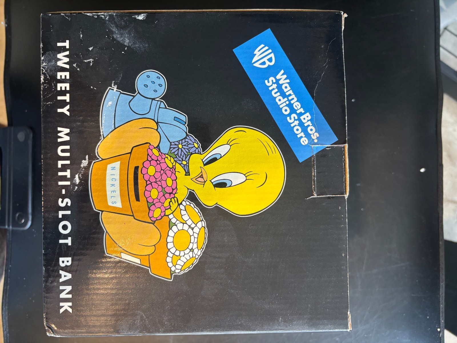 Vintage Warner Bros Studio Store Tweety Bird Multi Slot Coin Bank