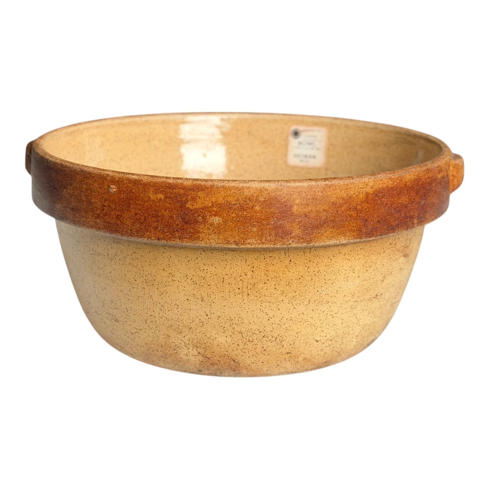 Antique New Health Ware Stoneware Mixing Bowl Crock - Martha Stewart TV Prop Antique New Health Ware Stoneware Mixing Bowl Crock - Martha Stewart TV Prop