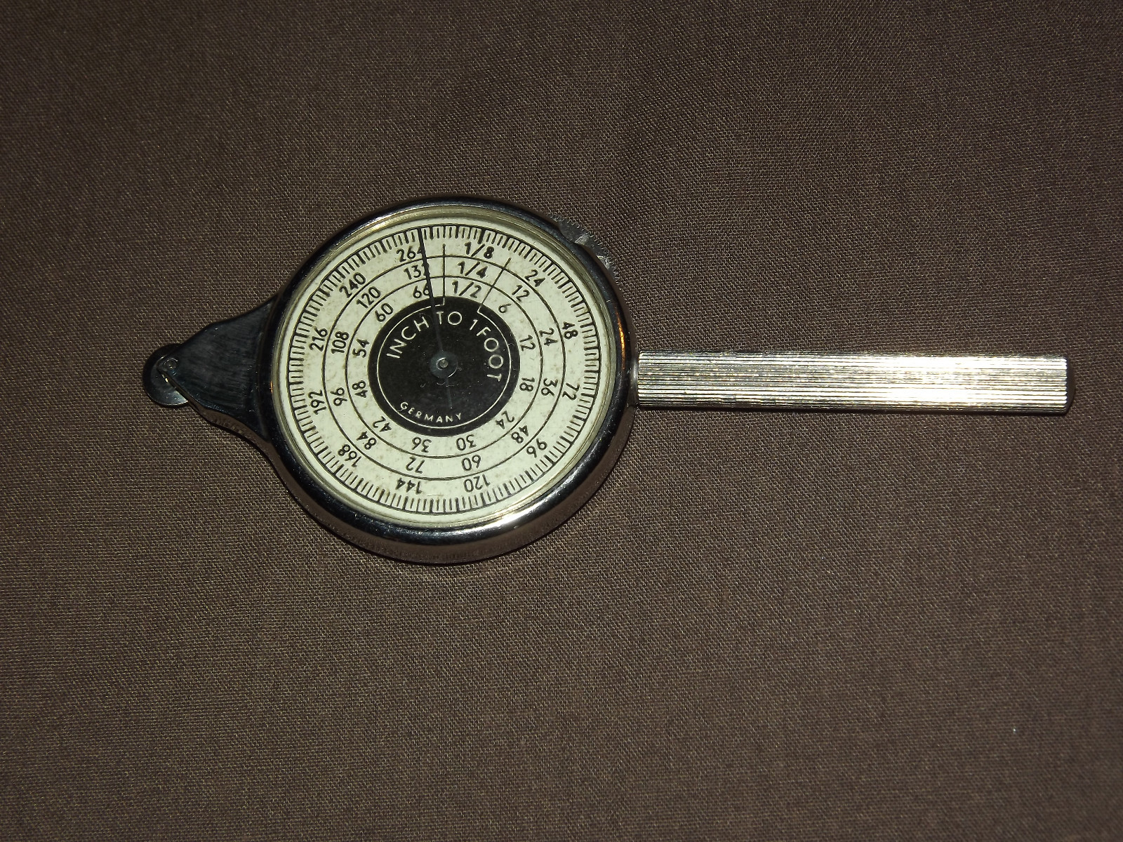 VINTAGE  MADE IN GERMANY MAP MEASURE TOOL INSTRUMENT
