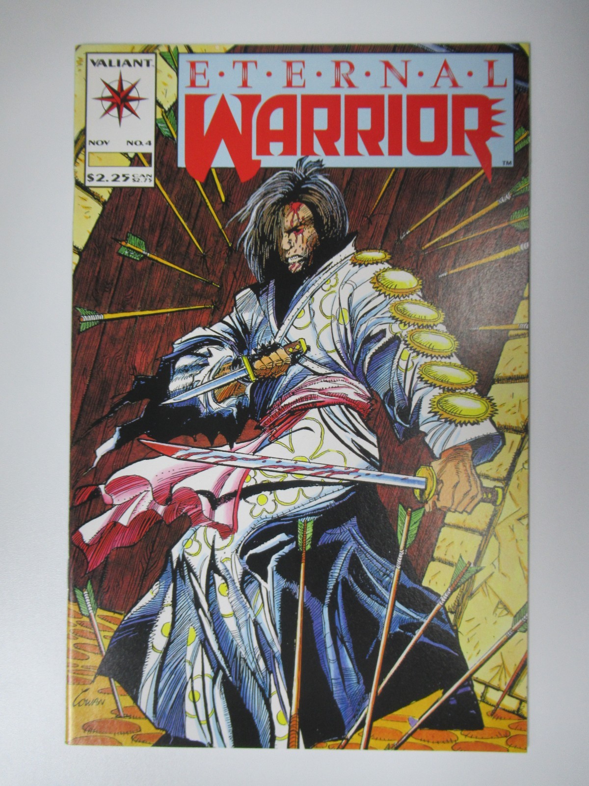 1992 Valiant Comics Eternal Warrior #4 - 1st Bloodshot