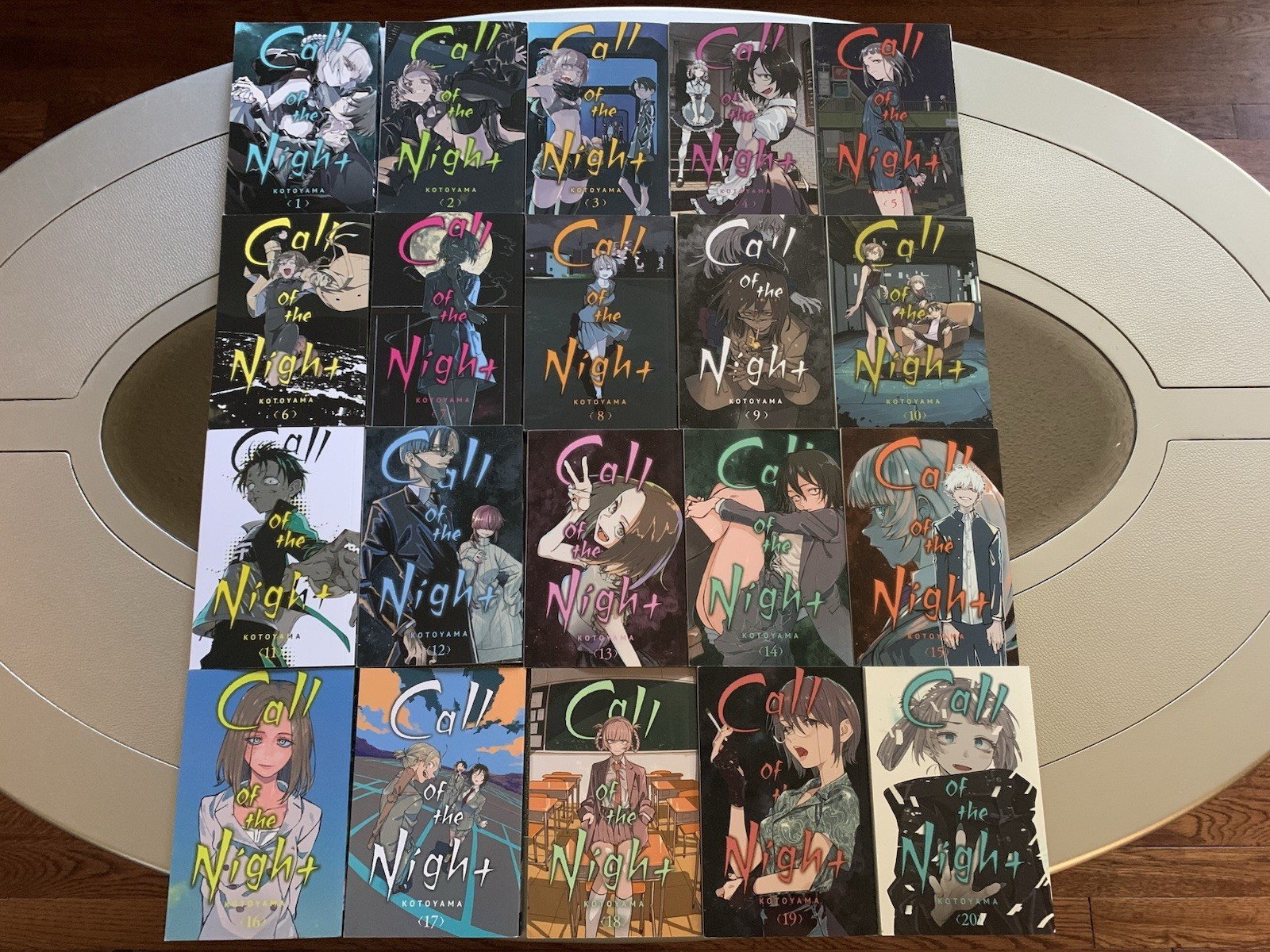 Call of the Night Volumes 1-20 Complete Series English Manga