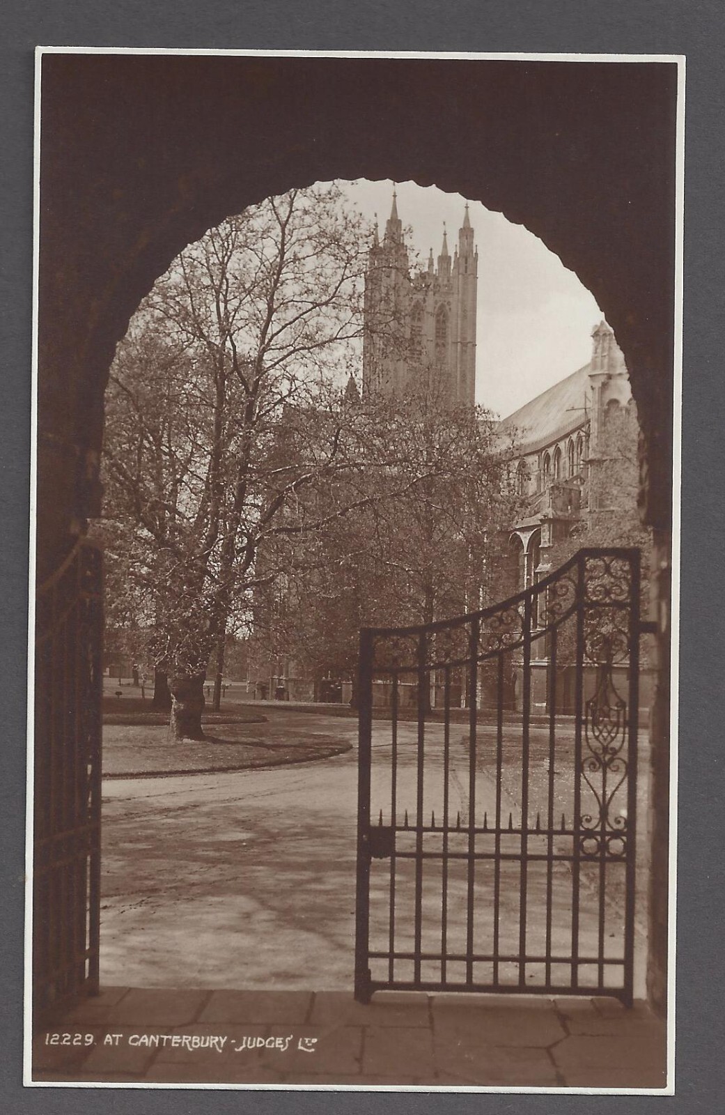 #12229 At Canterbury-Judges Ltd Postcard Picture Judges Ltd Hastings England #12229 At Canterbury-Judges Ltd Postcard Picture Judges Ltd Hastings England