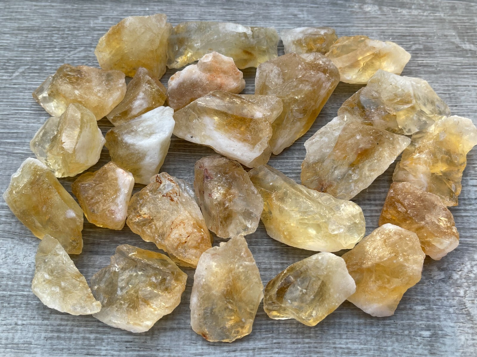 Grade A++ Citrine Raw Stone, 1.25 Grade A++ Citrine Raw Stone, 1.25