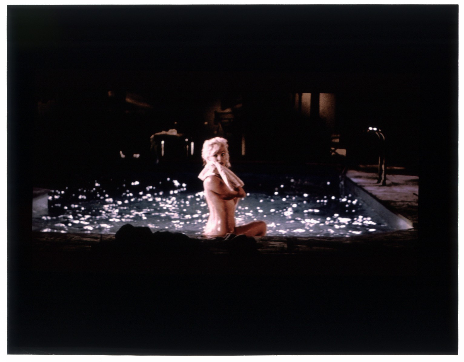 Marilyn Monroe Pool Scene from \