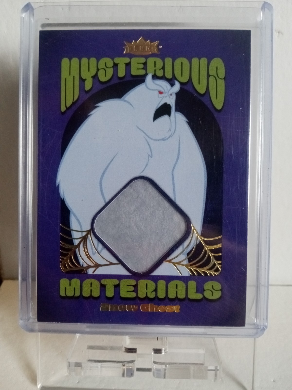 2025 Fleer Scooby-Doo Mysterious Materials Relic Snow Ghost #MY-21
