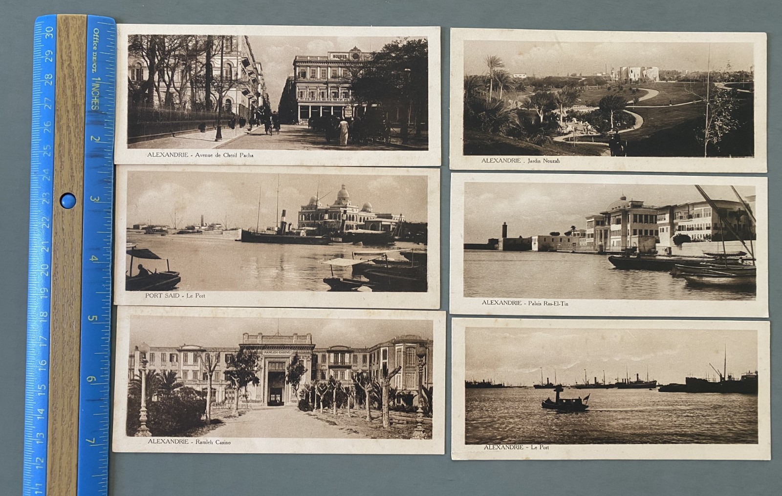 Alexandria Port Said Egypt Cairo Postcard Trust BOOKMARK SIZE Lot Of 6 Postcard Alexandria Port Said Egypt Cairo Postcard Trust BOOKMARK SIZE Lot Of 6 Postcard