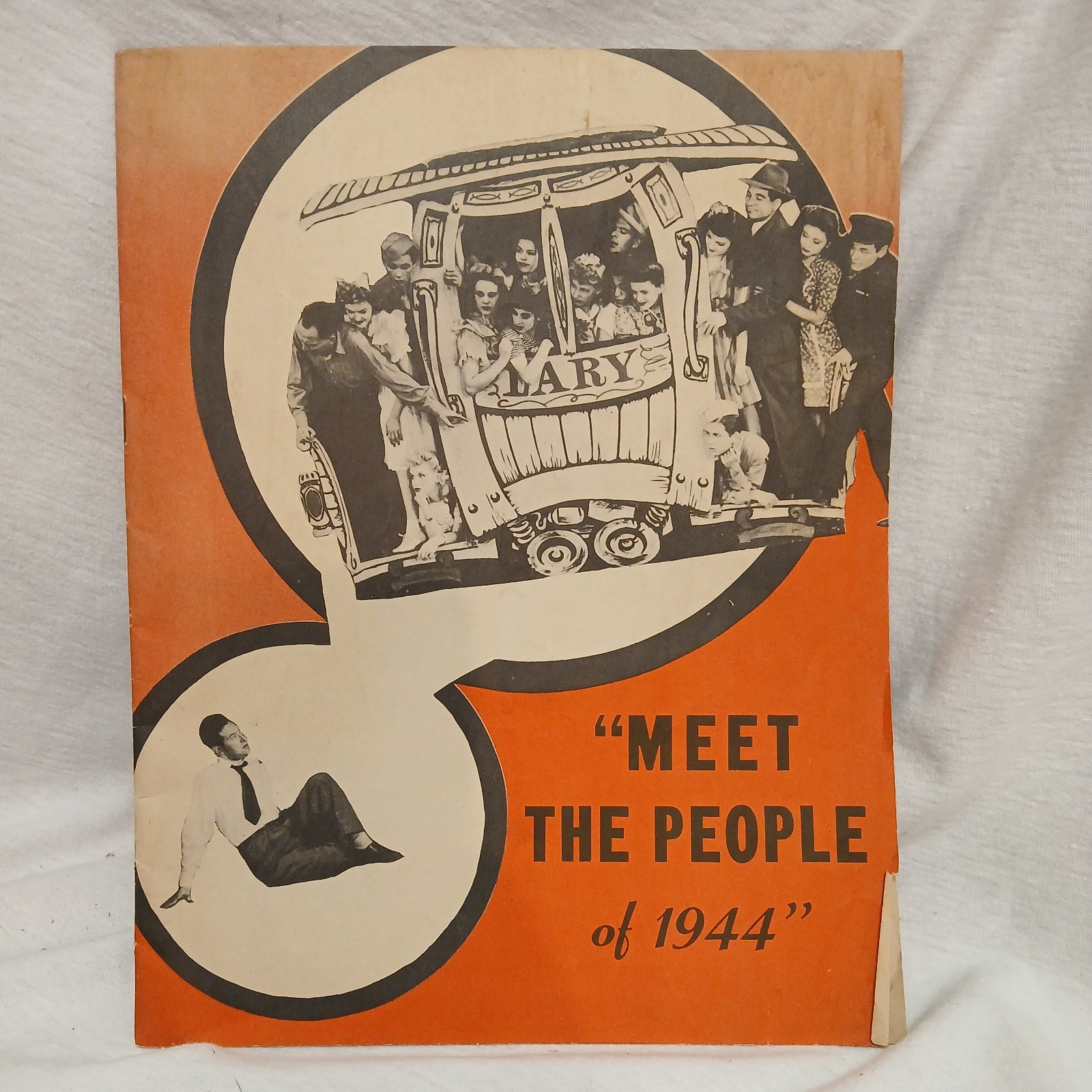 Meet The People of 1944 Play Program, Show Program Meet The People of 1944 Play Program, Show Program