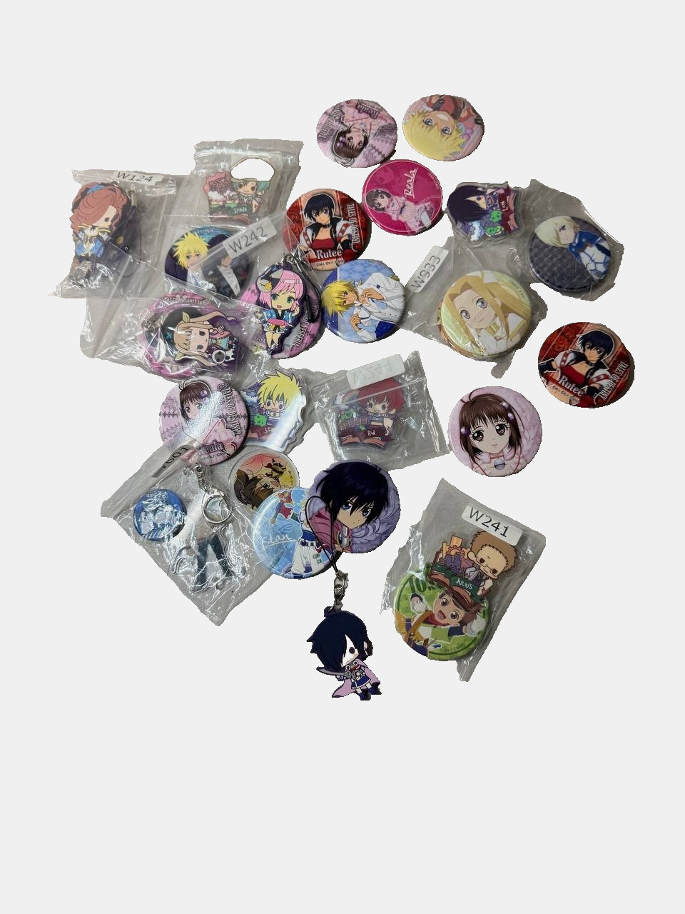 Bandai Tales of Destiny Vesperia Innocence Rubber Strap Can Badge Anime Merch Lo