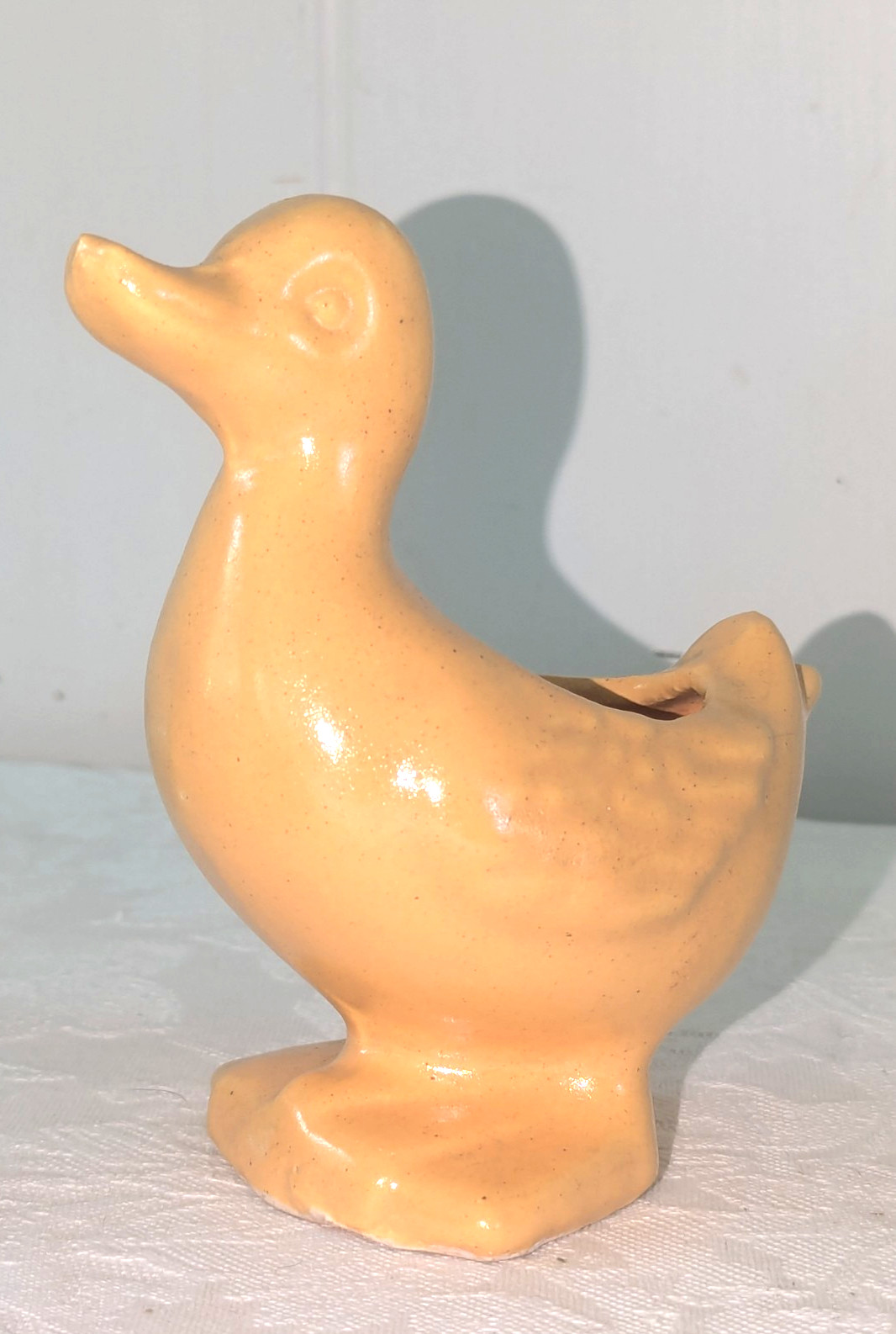 Vintage Niloak Green Duck Planter Pottery