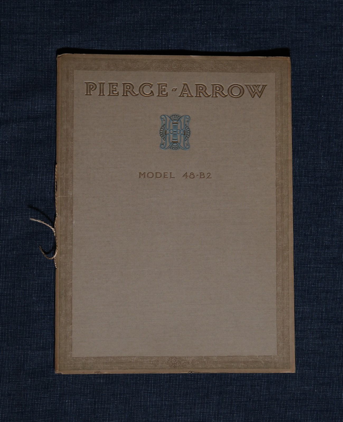 Vtg Orig. 1913 - 1914 Pierce Arrow Model 48-B2 Automobile Sales Catalog Brochure Vtg Orig. 1913 - 1914 Pierce Arrow Model 48-B2 Automobile Sales Catalog Brochure