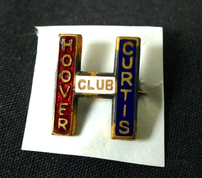 Rare 1928 Hoover Curtis Club 