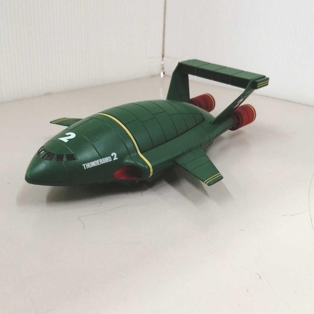 DeAgostini Thunderbirds Thunderbird 2 1/400 Green Aircraft Model Boxed Used DeAgostini Thunderbirds Thunderbird 2 1/400 Green Aircraft Model Boxed Used