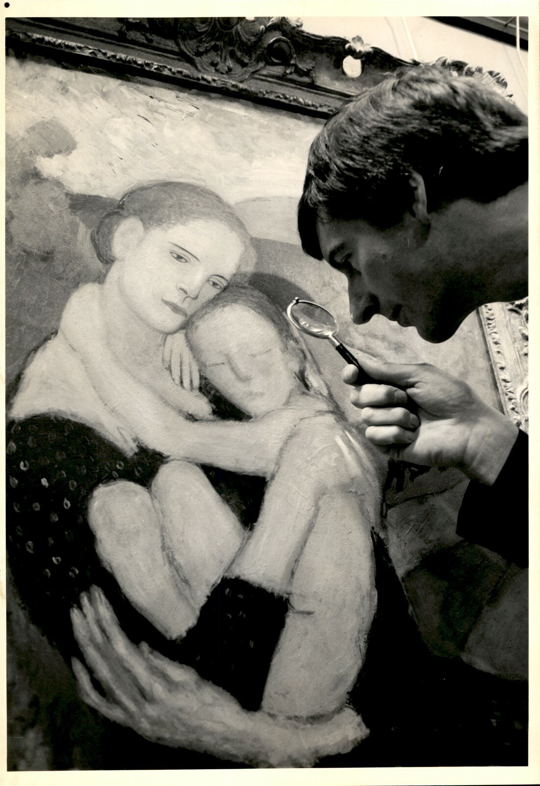 LG923 1990 Original APN Photo PICASSO FOR AUCTION 1901 Oil on Board LA MATERNITE LG923 1990 Original APN Photo PICASSO FOR AUCTION 1901 Oil on Board LA MATERNITE