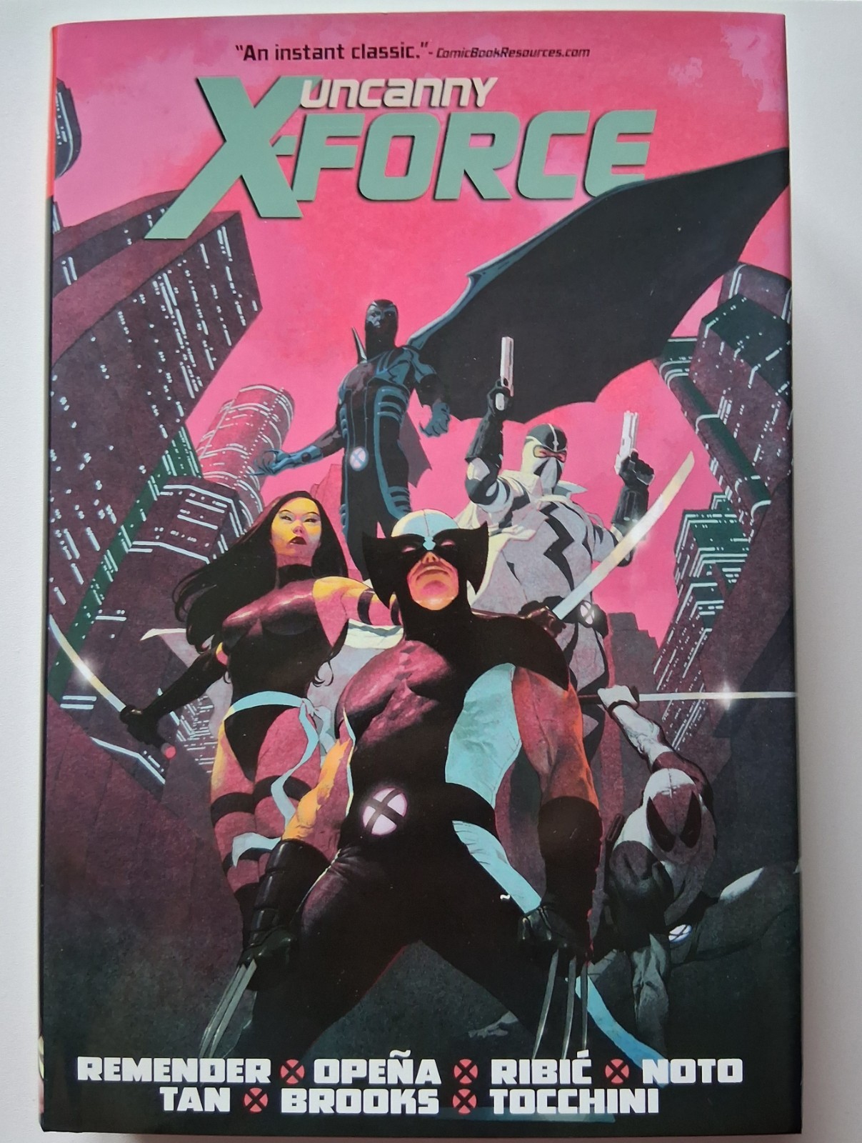 Uncanny X-Force Omnibus by Rick Remender, Read Once/LN/VG+, Hardcover HC Uncanny X-Force Omnibus by Rick Remender, Read Once/LN/VG+, Hardcover HC