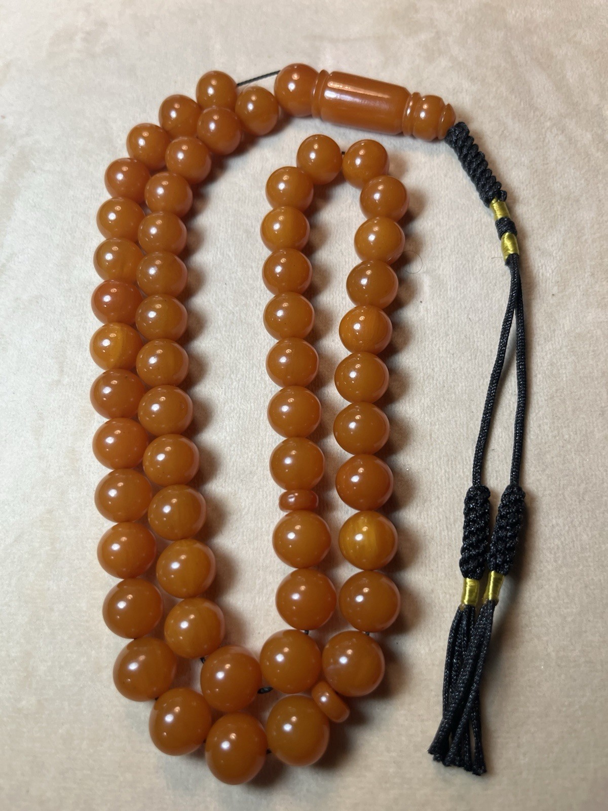 Vintage German Bakelite Tasbih Vintage German Bakelite Tasbih