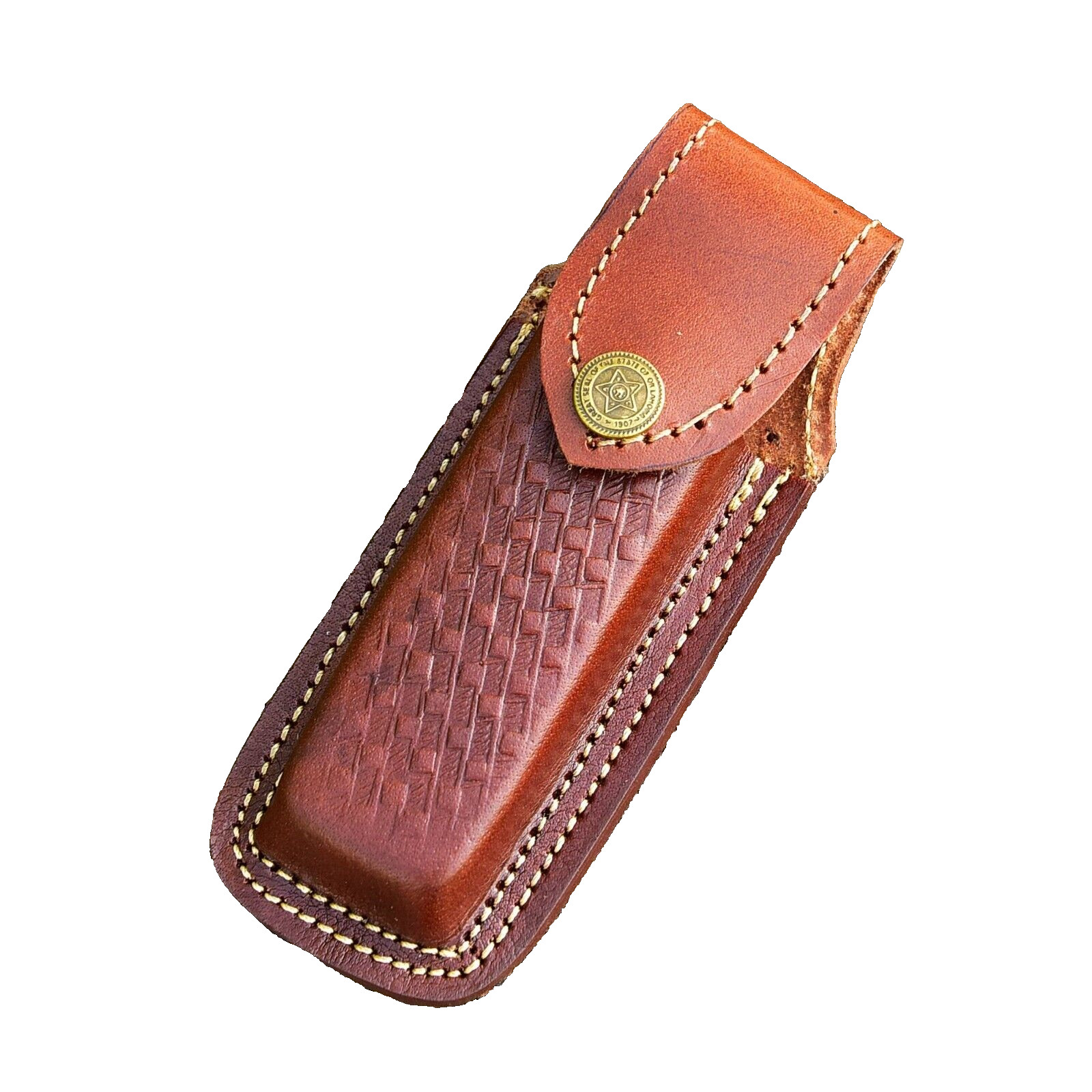 5 Lot Handmade Pocket Folding Knife Sheath 5.5