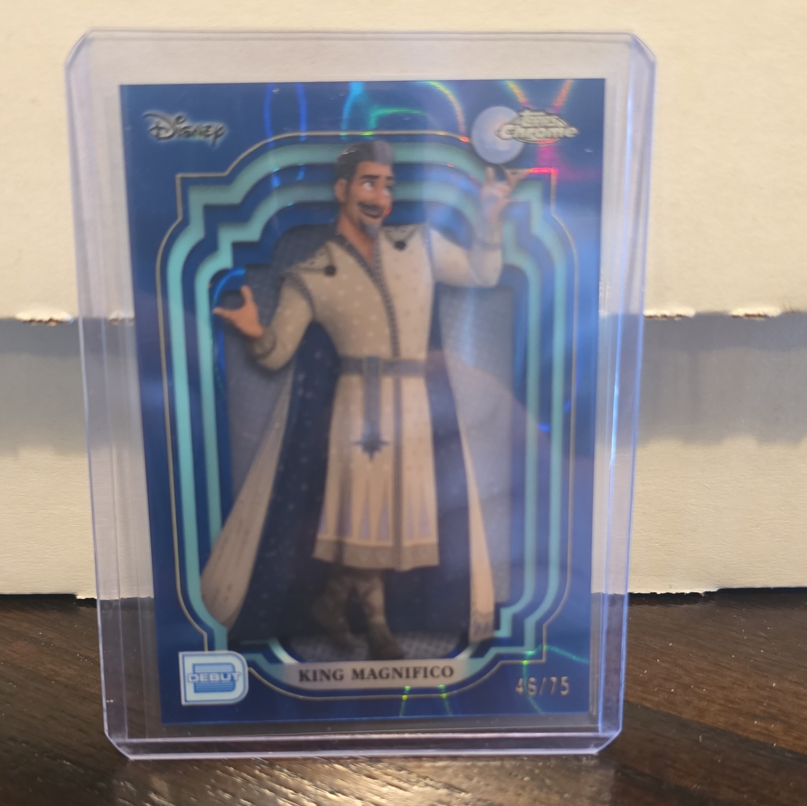 Topps 2024 Topps Chrome Disney King Magnifico #82 Debut /75 Card