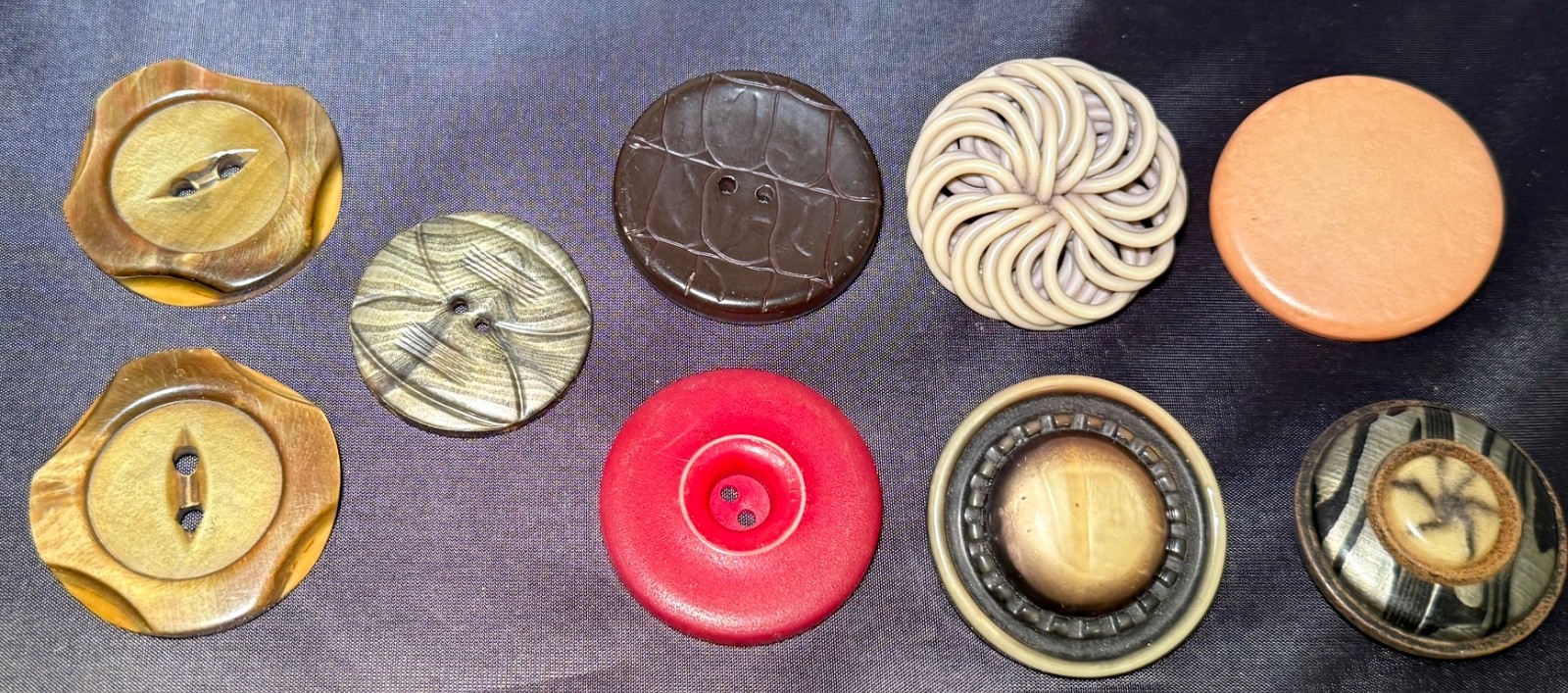 Lot of 9 Large Approx 1.5\