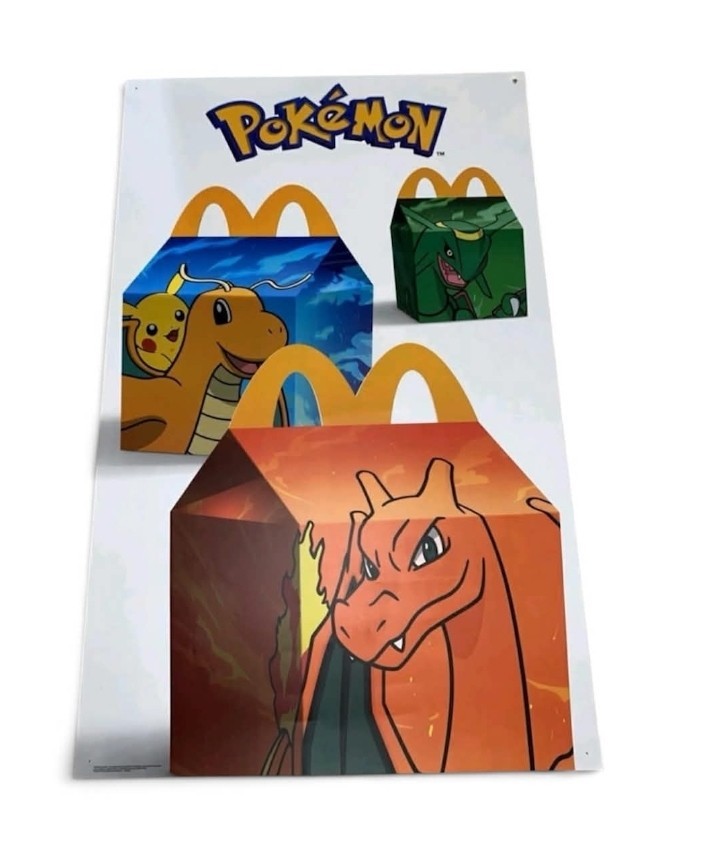 2025 McDonald’s Pokémon Collaboration Promotional Poster 55 1/2 ×35 2025 McDonald’s Pokémon Collaboration Promotional Poster 55 1/2 ×35