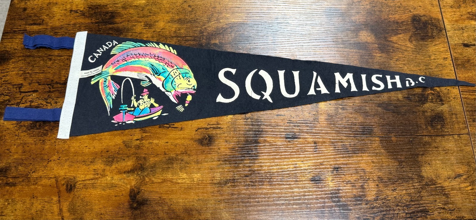 Vintage Squamish, B.C. Canada pennant Vintage Squamish, B.C. Canada pennant