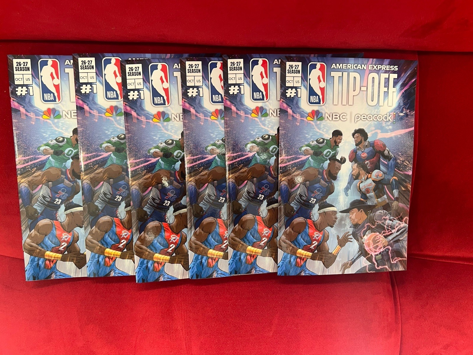 American Express NBA Tip-Off Comic Complexcon Lebron James #1 2026-27 Season
