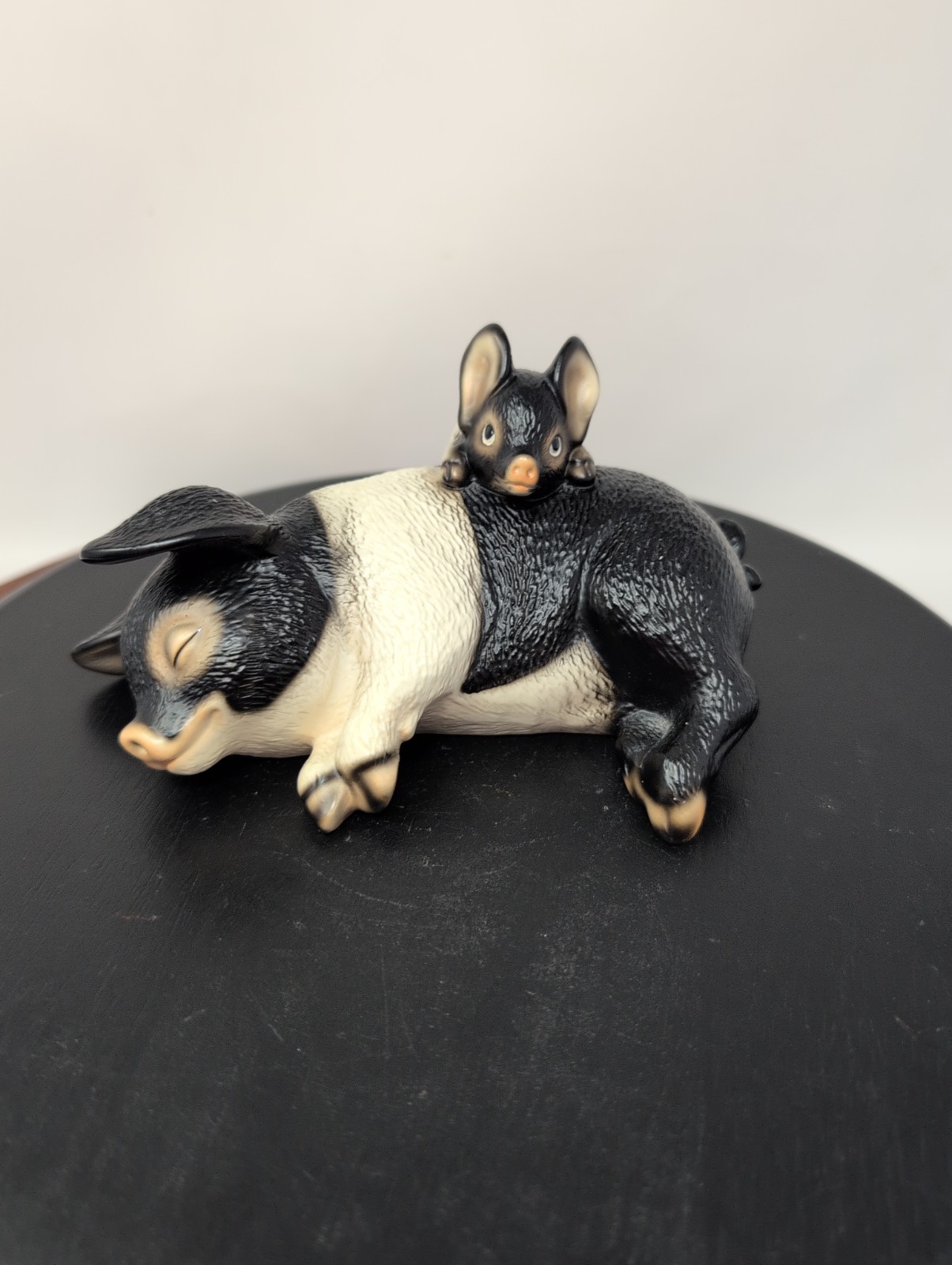 Vintage 1983 Harvey Knox Kingdom Global Art Pig Figurine Piglet H468B81 Japan Vintage 1983 Harvey Knox Kingdom Global Art Pig Figurine Piglet H468B81 Japan