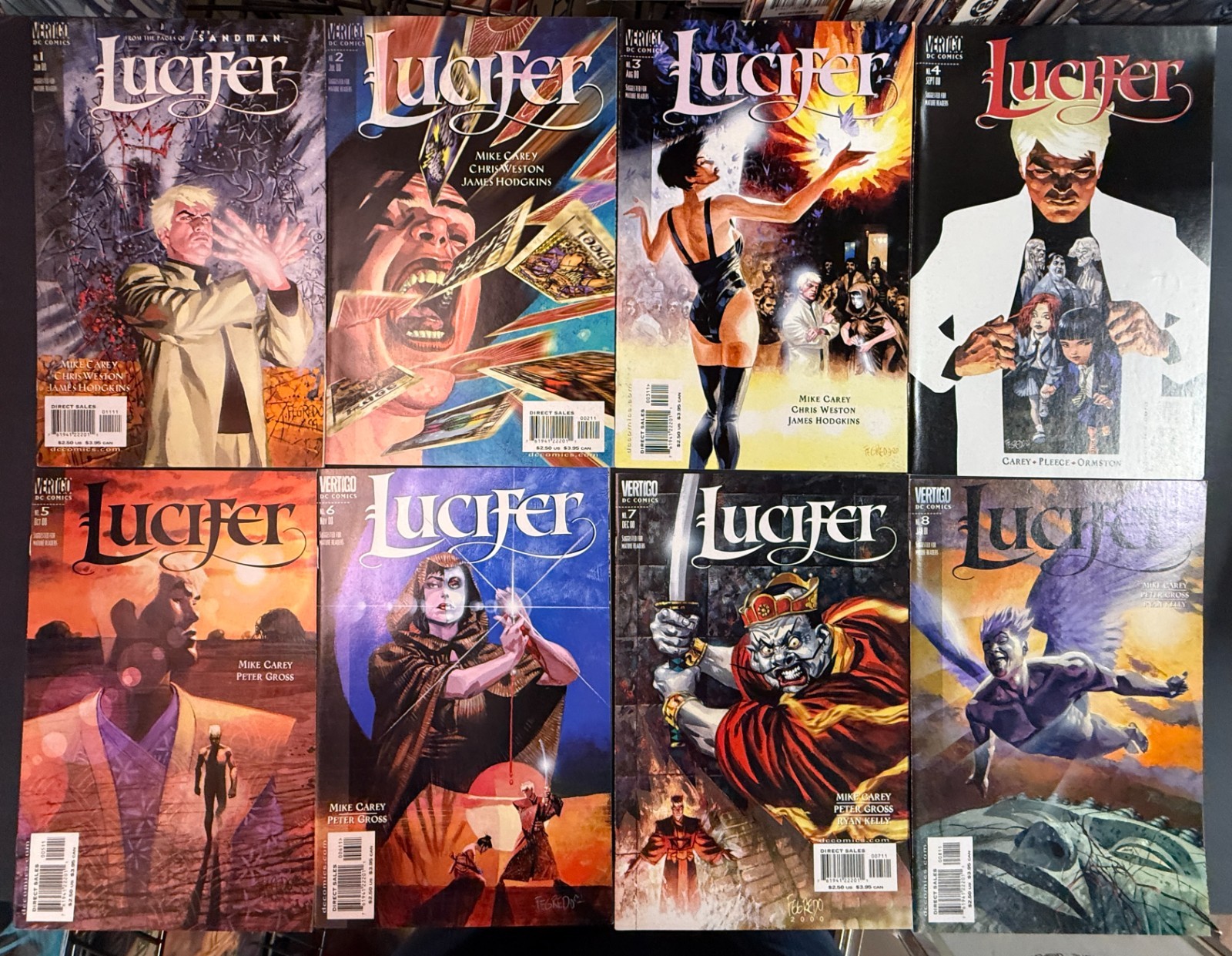 Lucifer (2000) Lot of 33 #1-23, 25-34 Vertigo/DC Comics VF-NM