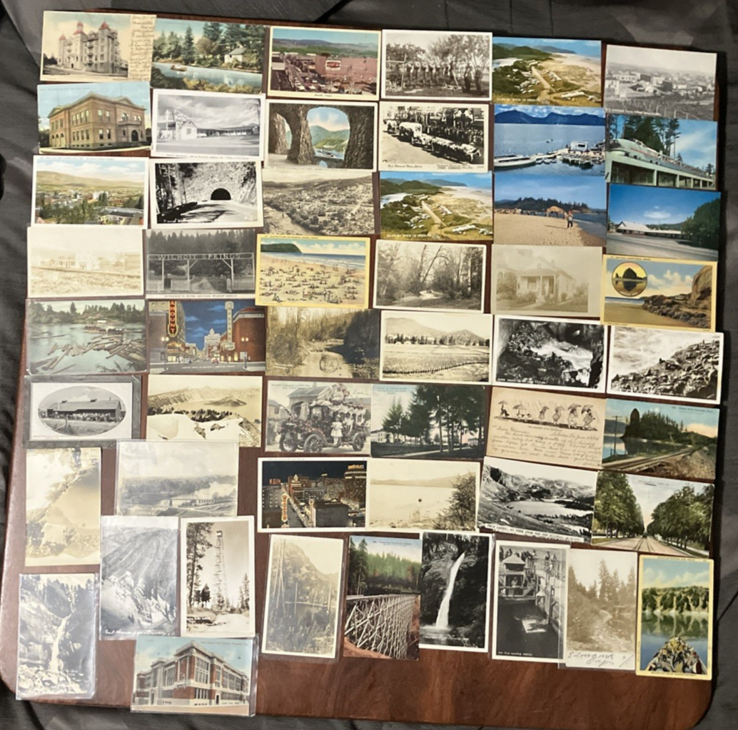 Vintage Oregon Postcards Lot of 50+ Has RPPC\'s Beaches Bridges Hotels Rivers - D Vintage Oregon Postcards Lot of 50+ Has RPPC\'s Beaches Bridges Hotels Rivers - D