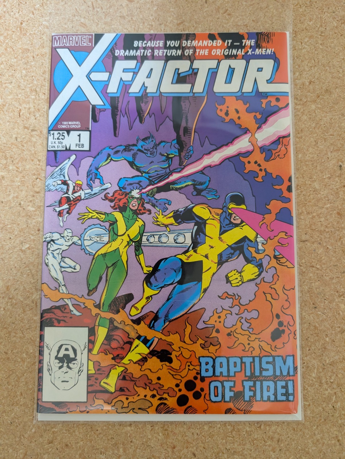 X-Factor #1 1st X-Factor. Marvel 1986 VF/NM +