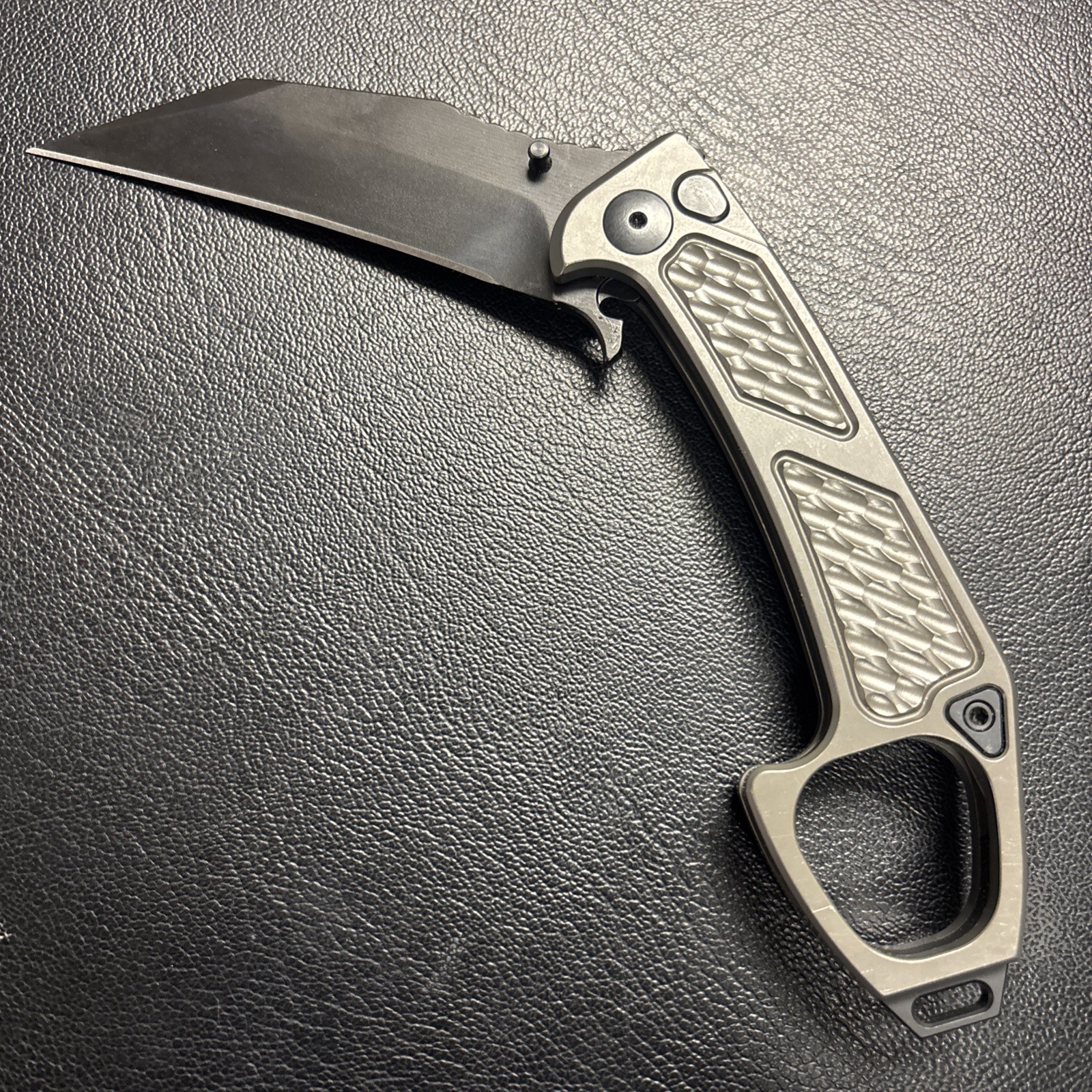Half Face Blades SHPOS Button Lock Folder