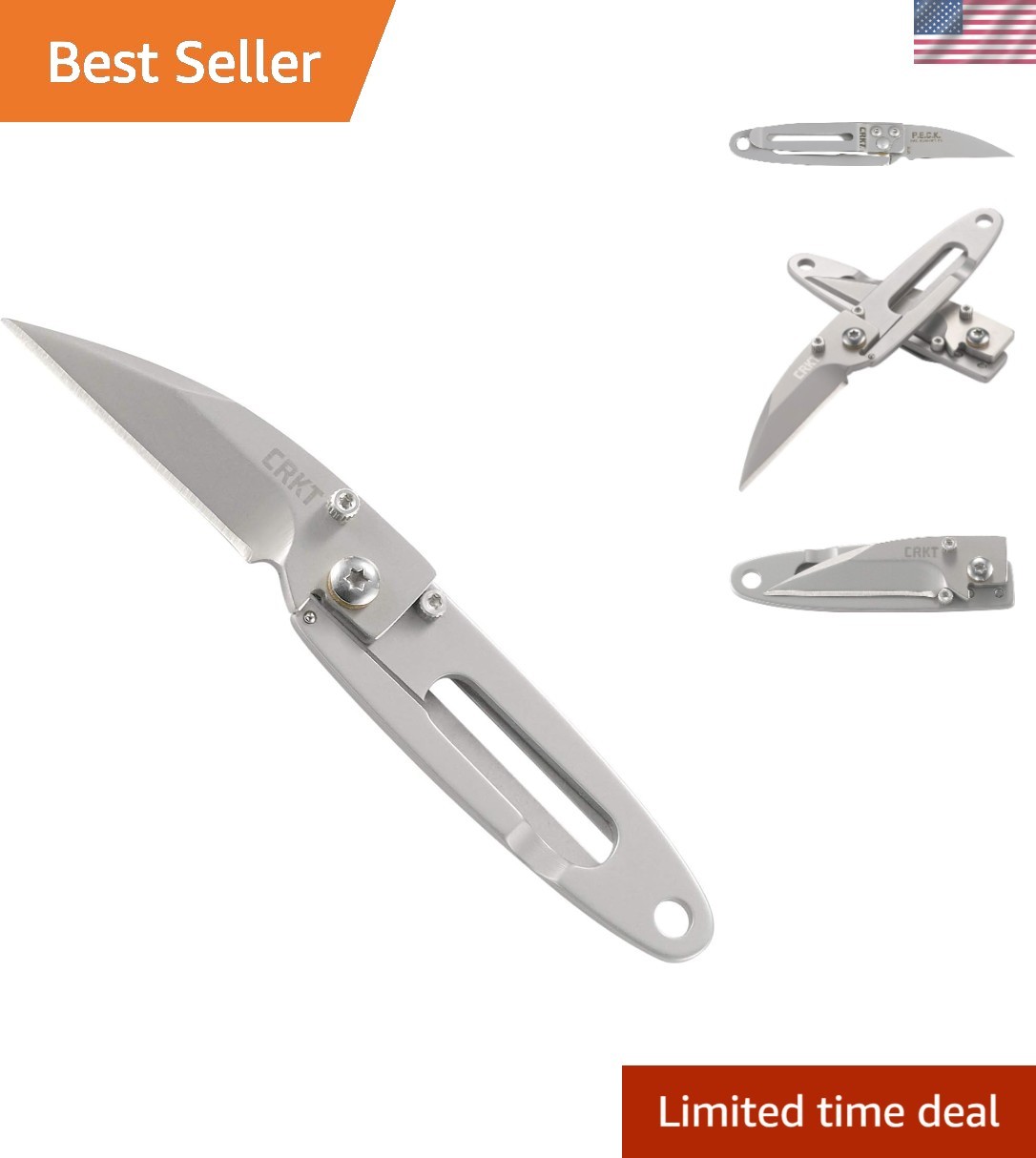 Innovative Delilah's P.E.C.K. Folding Pocket Knife - Frame Lock & Razor Sharp