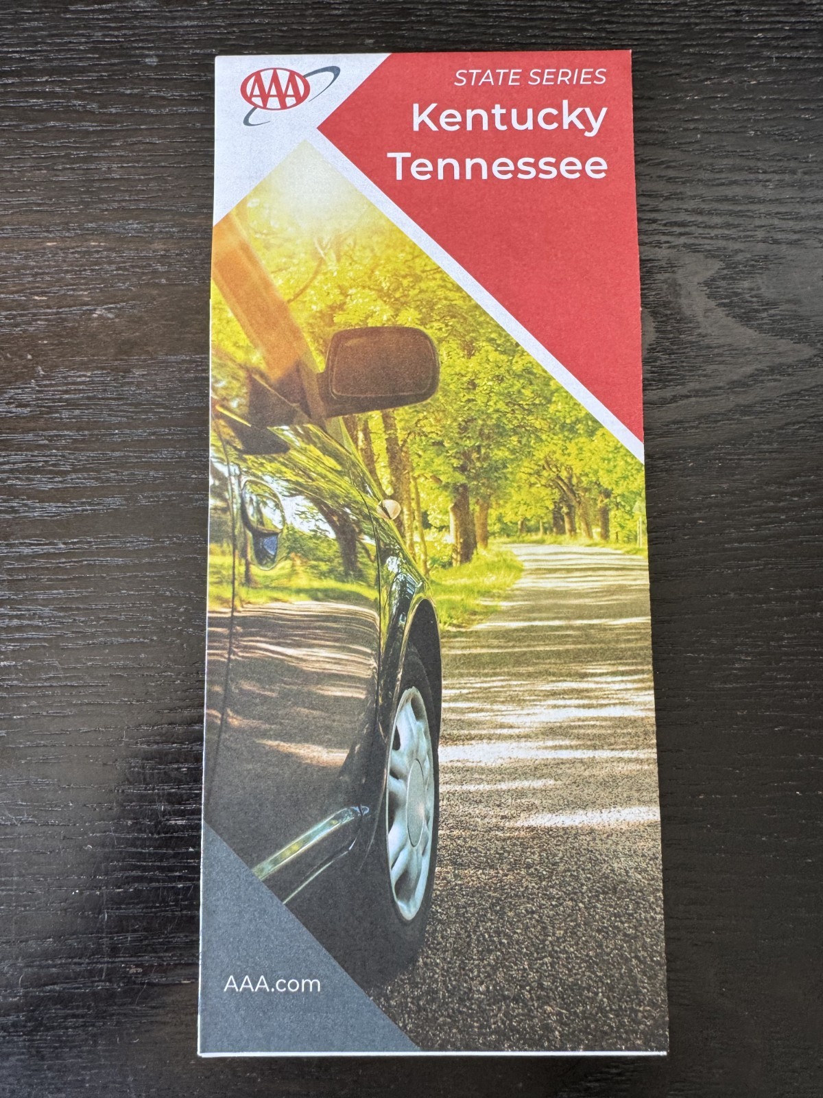 AAA Road Map-The Map of Kentucky and Tennessee - State Series - 2024
