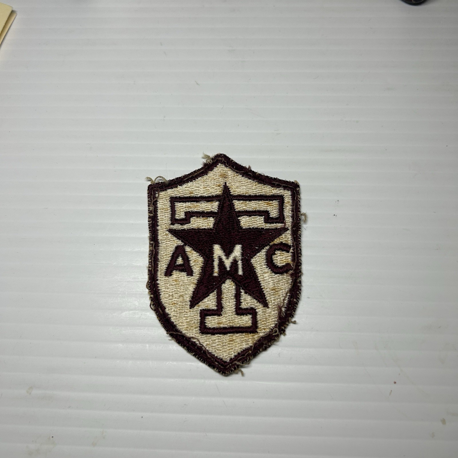 Vtg 1940s WWII Era Texas AMC Corps of Cadets Army ROTC Patch