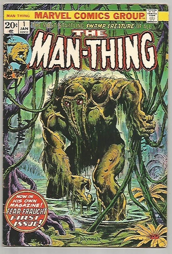 Man-Thing #1 (Marvel, 1974) 2nd App. Howard the Duck FN-VF (7.0, est.) FREE S/H Man-Thing #1 (Marvel, 1974) 2nd App. Howard the Duck FN-VF (7.0, est.) FREE S/H
