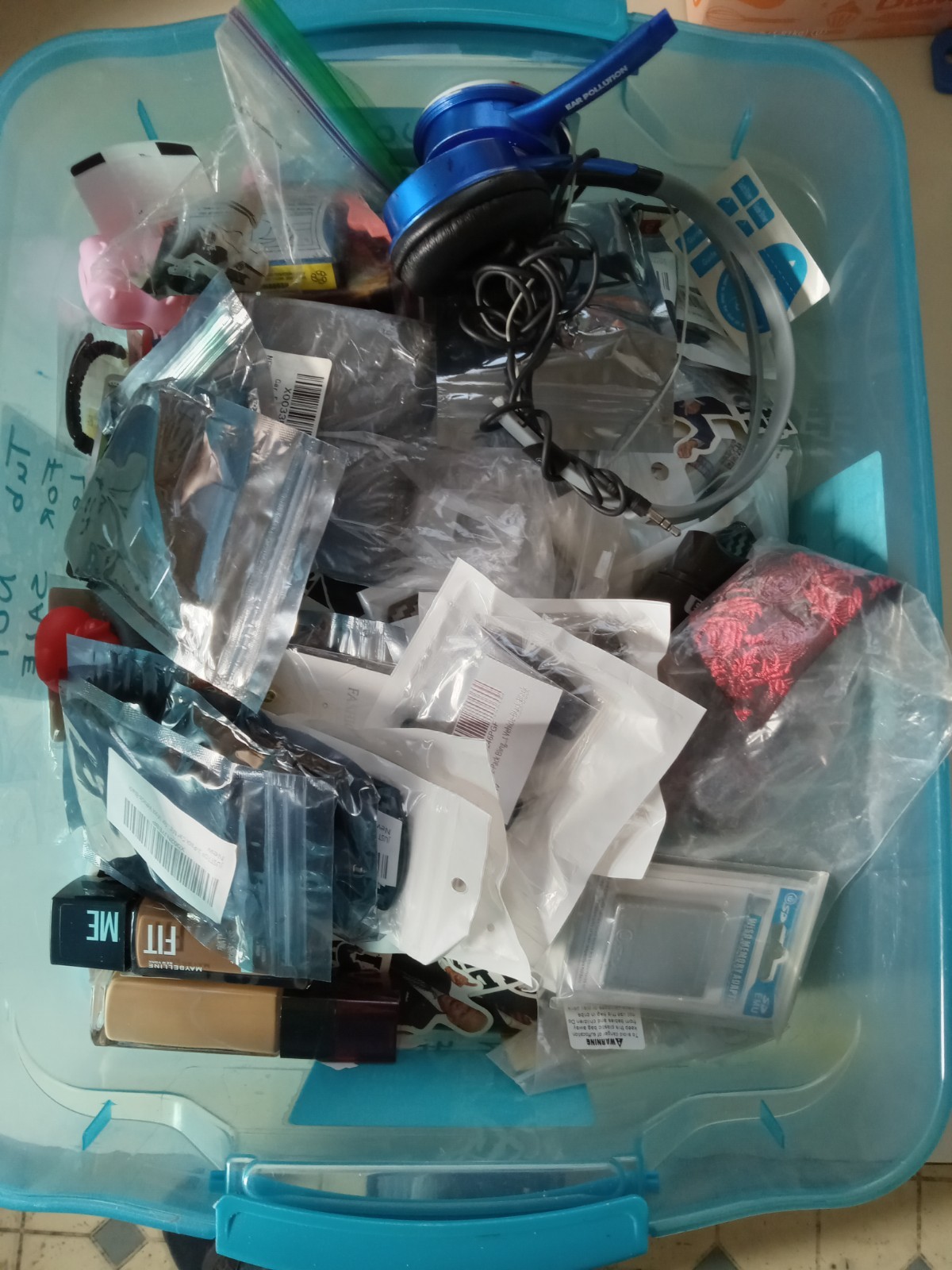 Lot Of Various Small Miscellaneous Items Box-10in. X 8in. X 2in. SEE DESCRIPTION