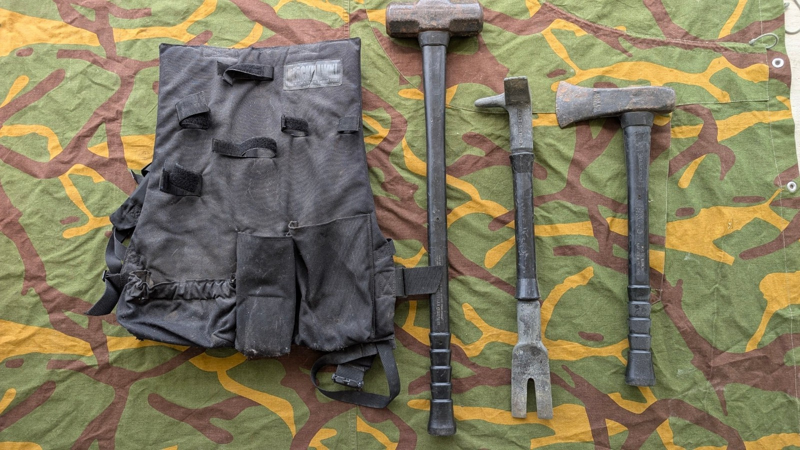 Blackhawk Dynamic Breaching Set Oldgen Sledge Halligan Axe CAG Firefighter SWAT