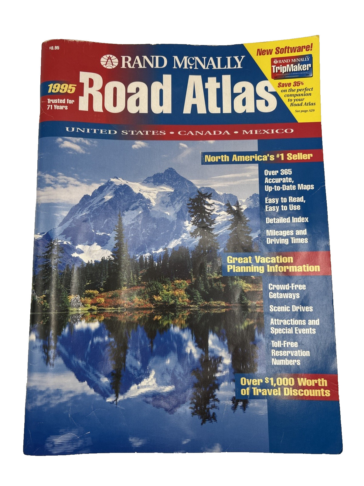 1995 Rand McNally Road Atlas for United States Canada and Mexico 15
