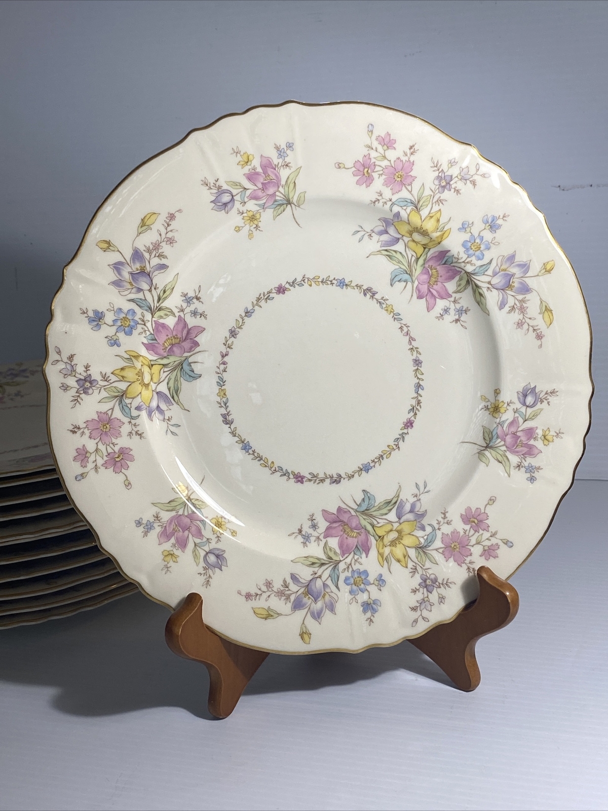 Vintage Dinner Plate Syracuse Federal Briarcliff 10\ Vintage Dinner Plate Syracuse Federal Briarcliff 10\