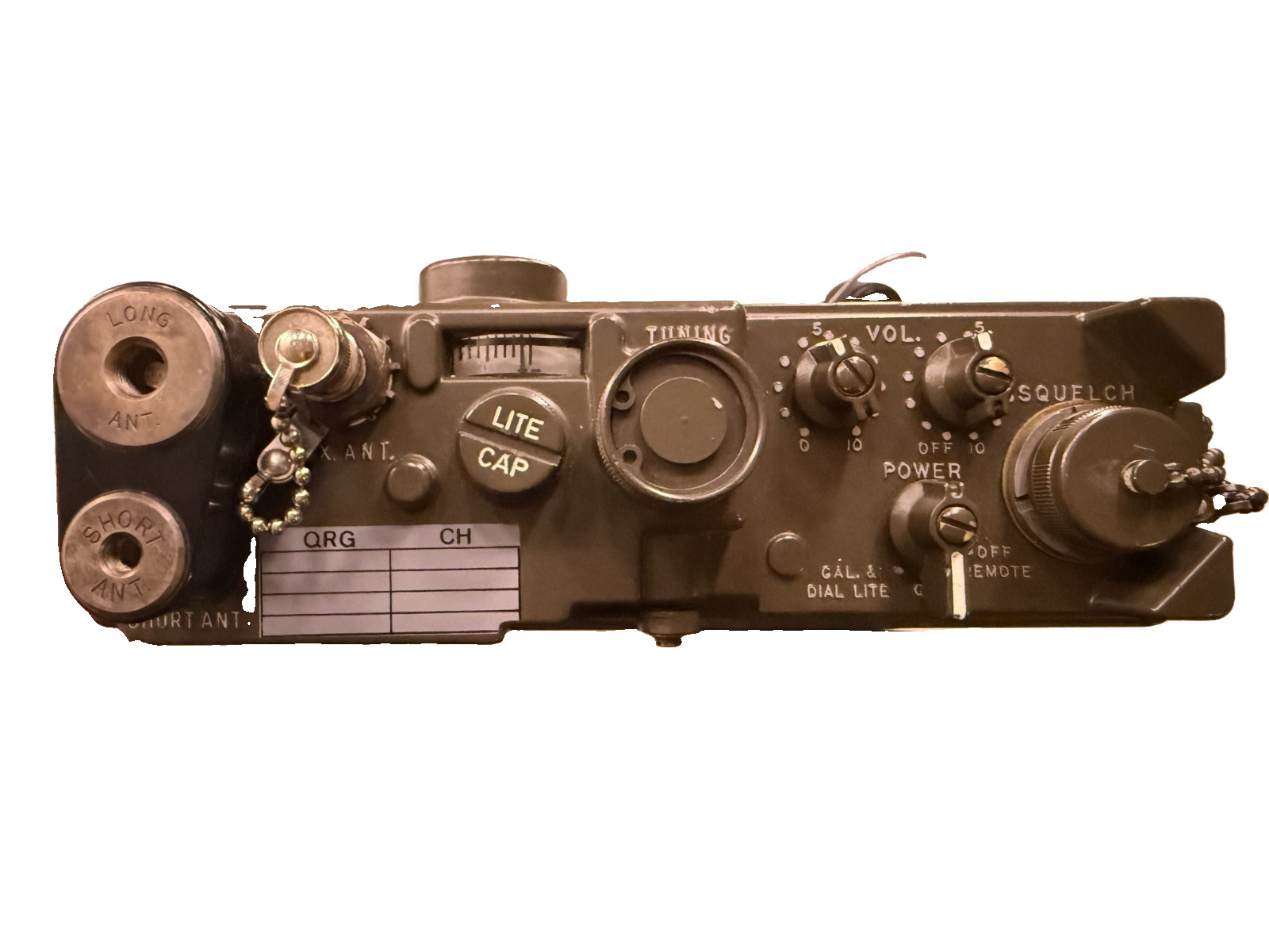 Vintage Vietnam Era U.S. Army Receiver Radio REC-XMTR RT-175/PRC-10
