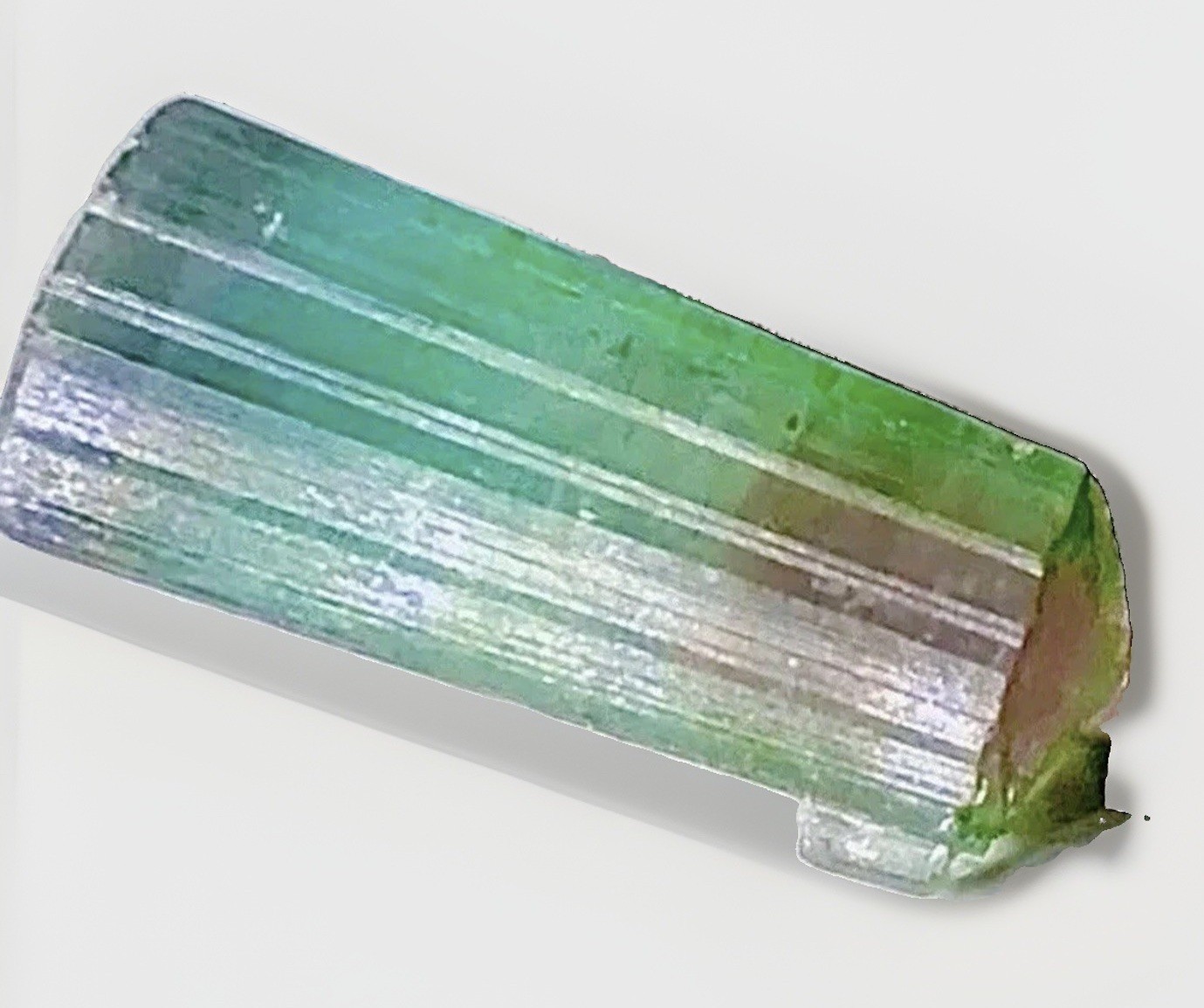 Beautiful Watermelon Tourmaline Crystal Natural Raw Rough Untreated Specimen Beautiful Watermelon Tourmaline Crystal Natural Raw Rough Untreated Specimen