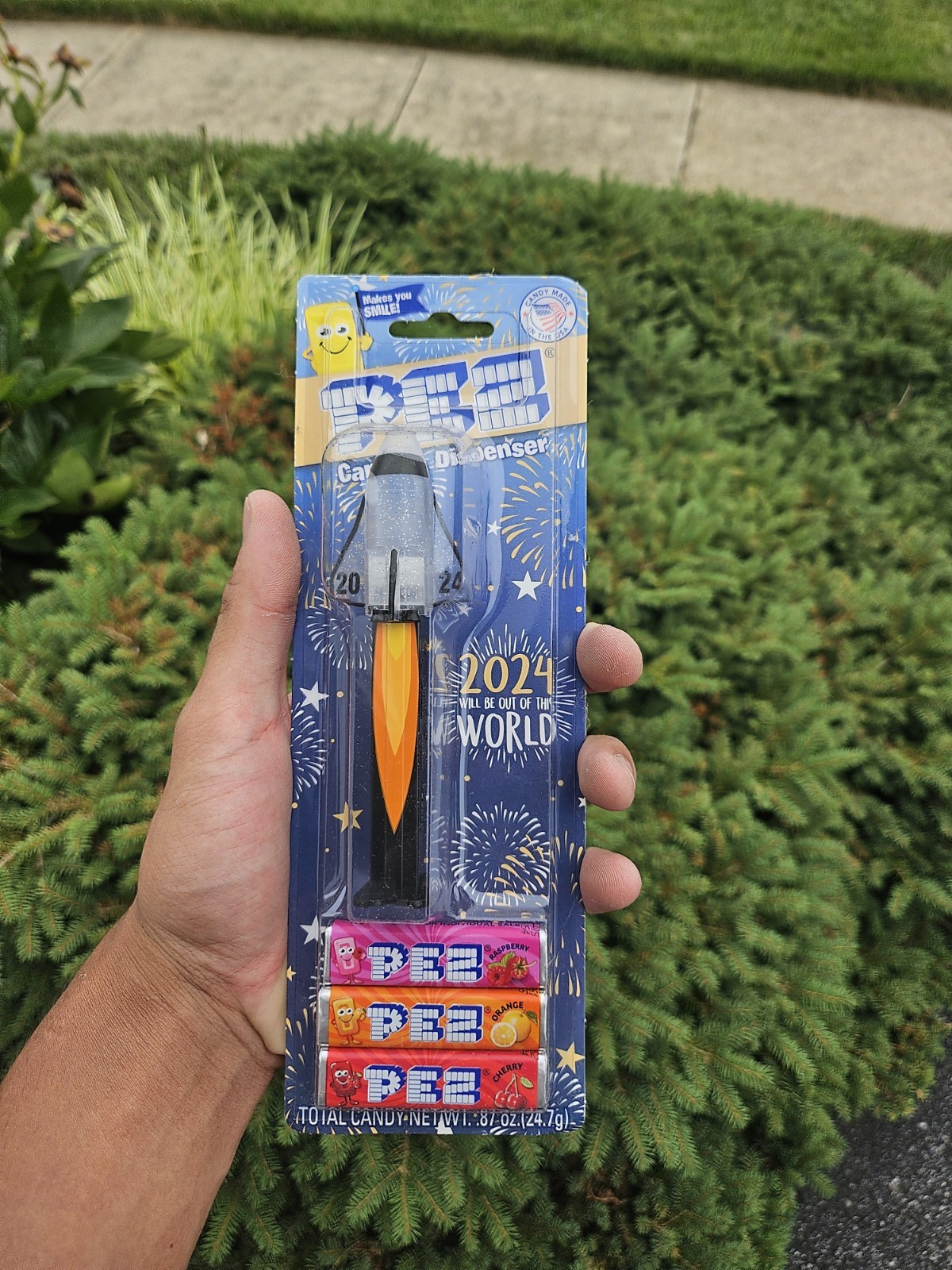2024 New Years Crystal Space Shuttle PEZ Exclusive Dispenser Ready to ship