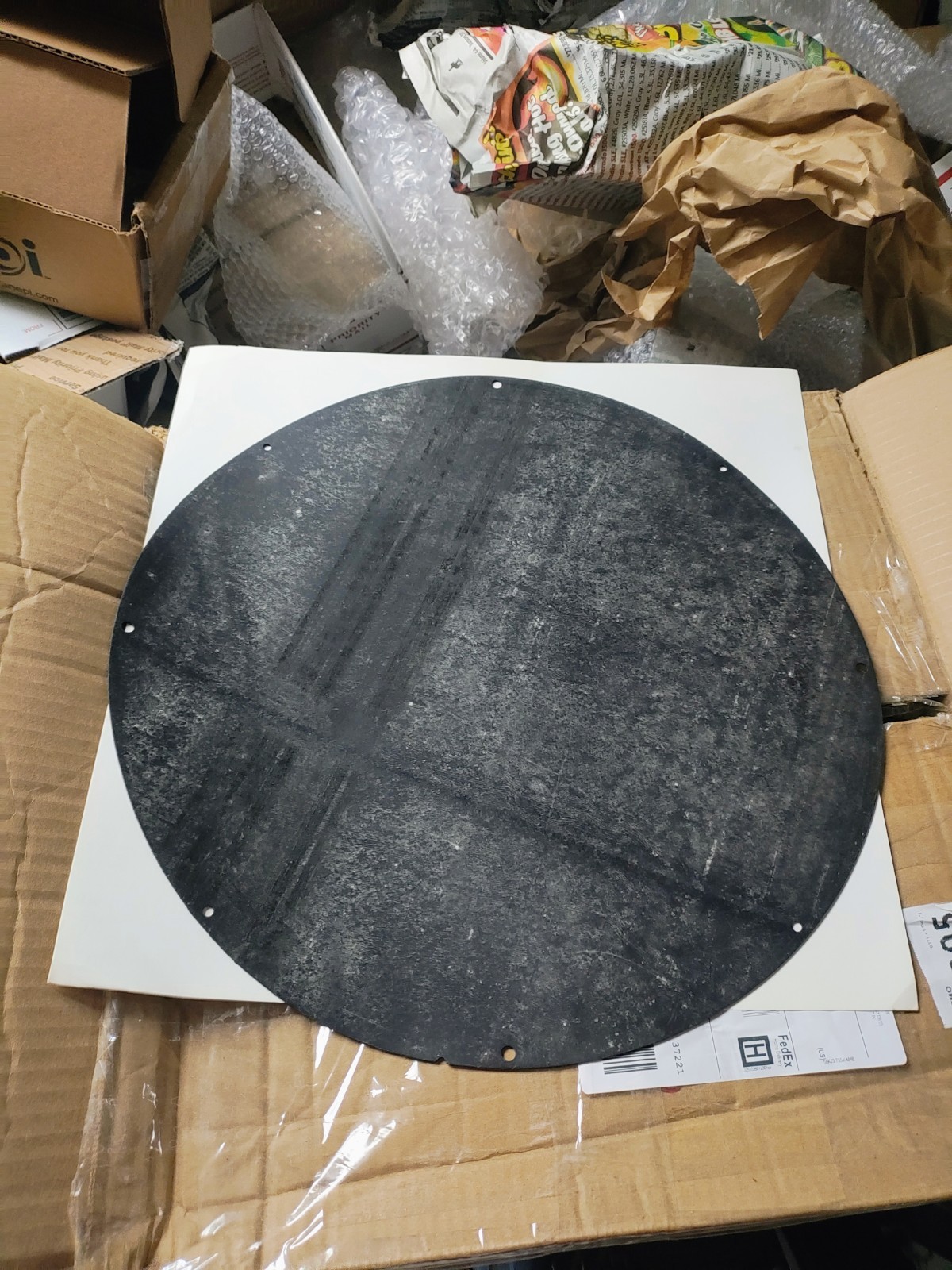 1 ARACHNID DART arcade  MATRIX MEMBRAN  15 Inch Rubber Mat 