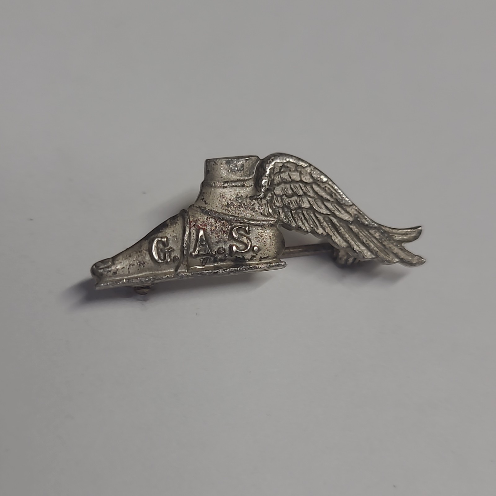 WWII Order Of The Winged Boot Pin 1941 Sterling Wallace Co.