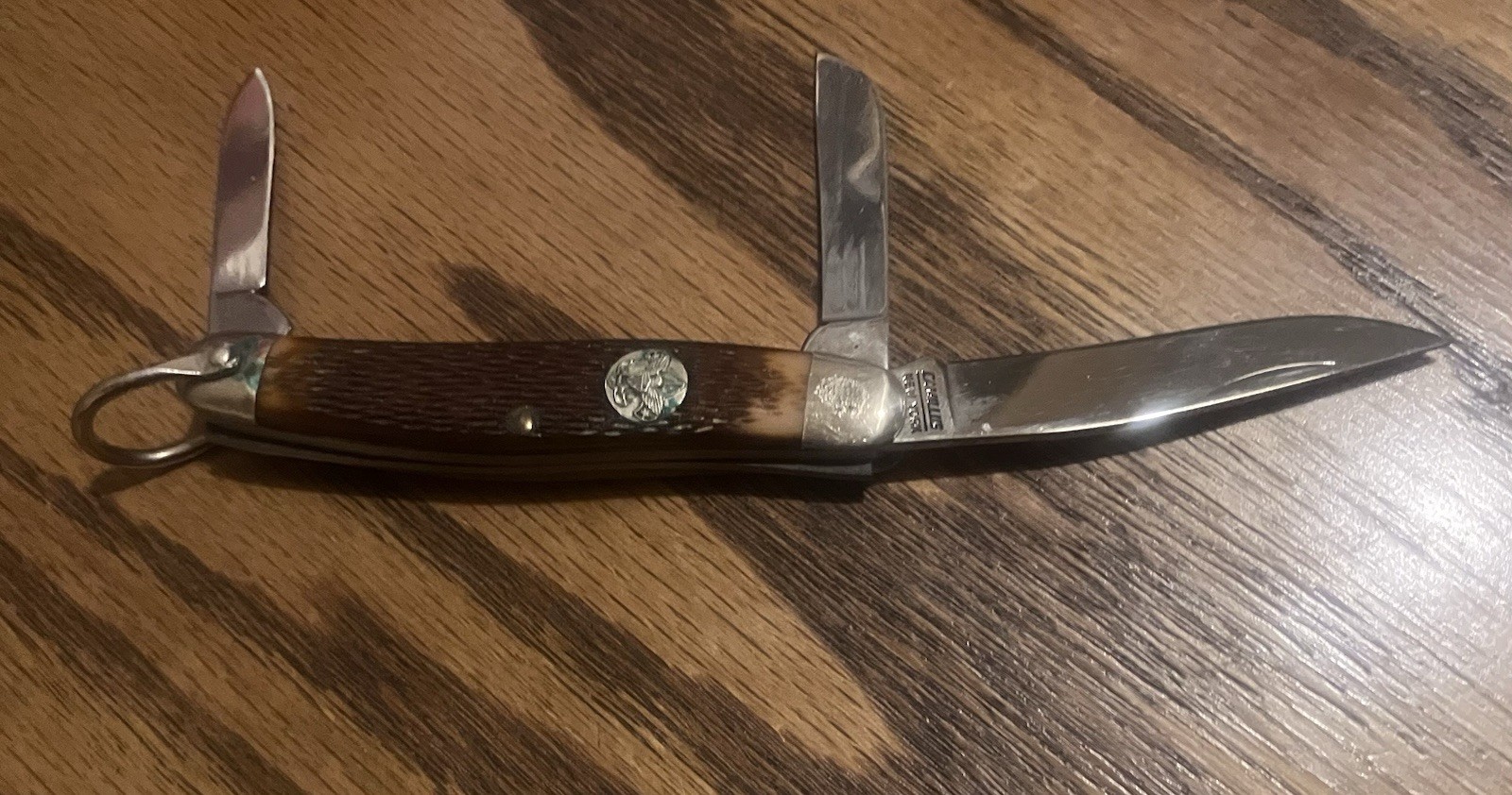 Vintage Camillus New York USA Boy Scout 3 Blade Folding knife Vintage Camillus New York USA Boy Scout 3 Blade Folding knife