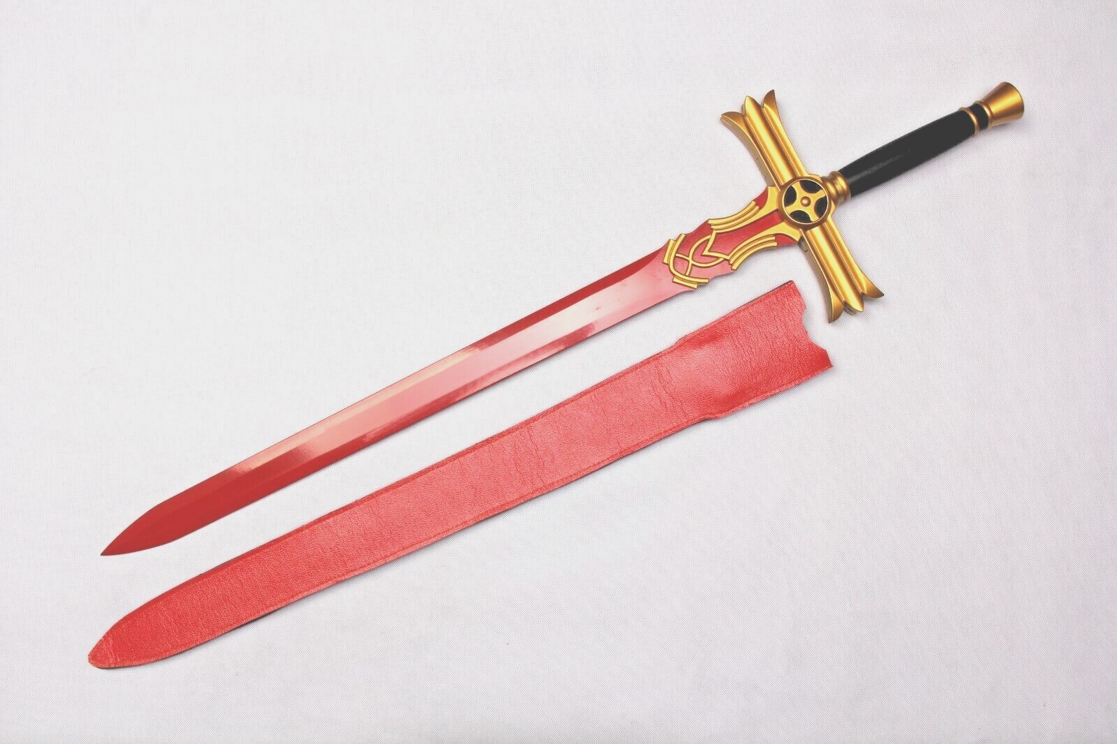 SR 1:1 Seraph of the end Mikaela Hyakuya's Sword Blood and Reguar Version(Steel)