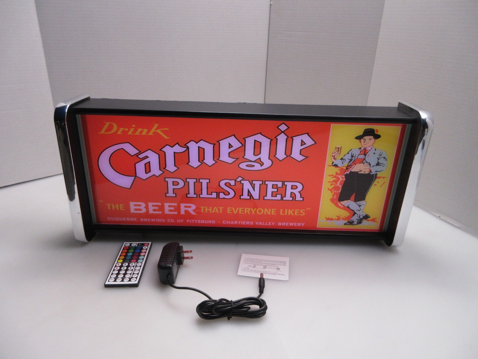 Carnegie Pilsner Beer LED Display lighted sign lightbox Wall Hanging Light Carnegie Pilsner Beer LED Display lighted sign lightbox Wall Hanging Light